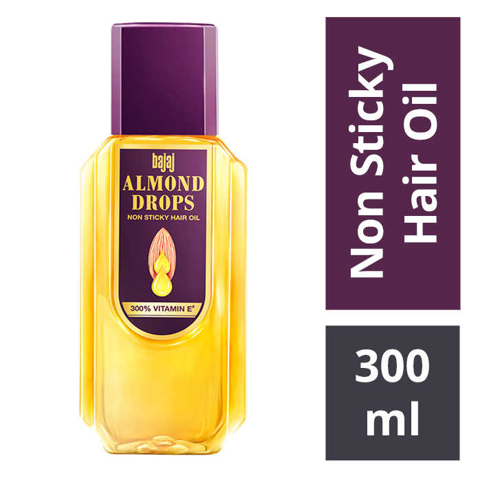 Bajaj Hair Oil Almond Drops 300 ml - Vizag Grocery Store