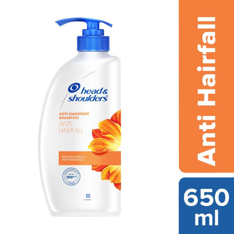 Head & Shoulder Anti Dandruff Shampoo Anti Hair fall 650 ml - Vizag Grocery  Store