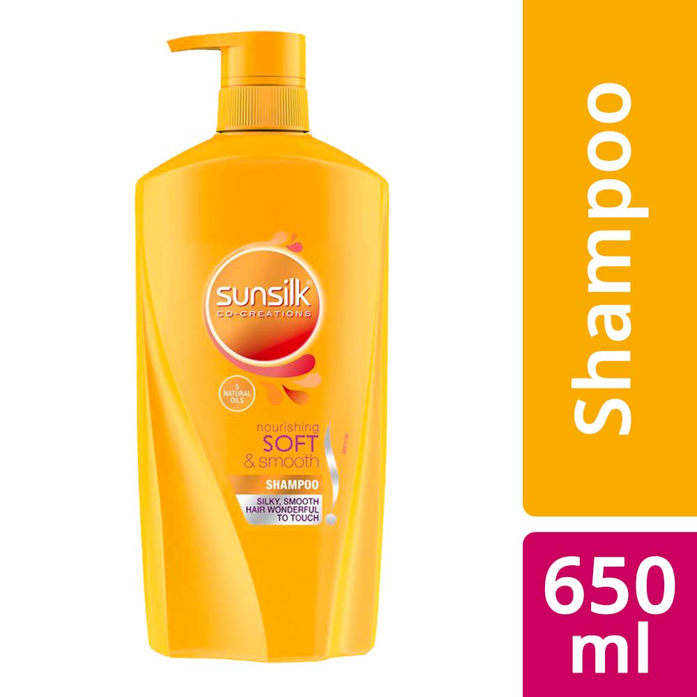 Sunsilk Nourishing Soft & Smooth Shampoo 650 ml - Vizag Grocery Store