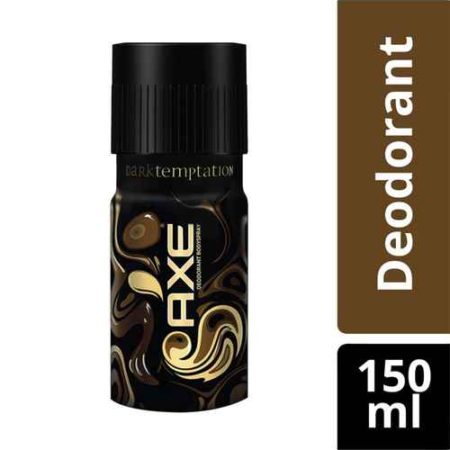 Axe Dark Temptation Long Lasting Deodorant Body Spray For Men, 150 ml