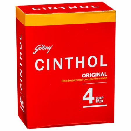 Cinthol Original Bath - Soap, 100 g (Pack of 4)