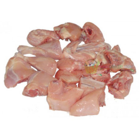 Fresh Chicken - Curry Cut Without Skin, 5 kg