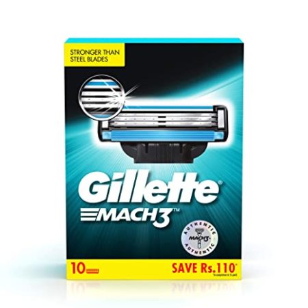 Gillette Mach 3 - Shaving Blades, 10 pcs