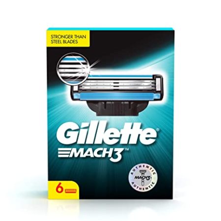 Gillette Mach 3 Shaving - Blades, 6 pcs