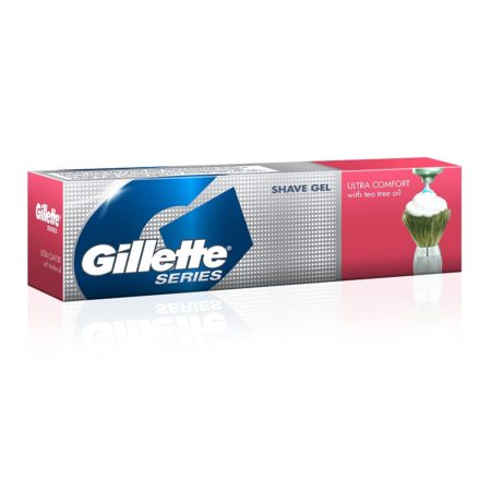Gillette - Pre Shave Gel Tube - Ultra Comfort, 60 g