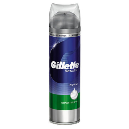 Gillette - Series Shaving Pre Shave Foam With Cocoa Butter - Conditioning, 245 g