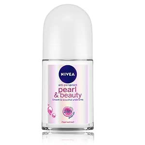 Nivea Deodorant Roll On - Pearl & Beauty, 50 ml Bottle