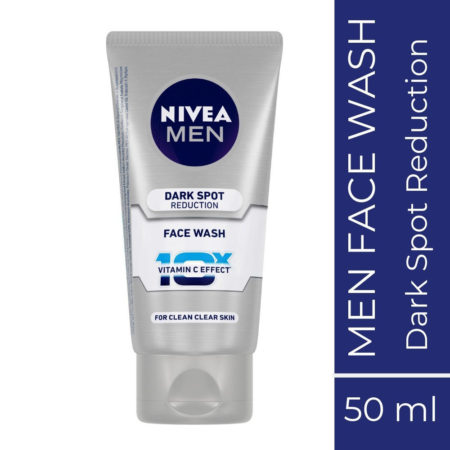 Nivea Men Face Wash - Dark Spot Reduction 10x Vitamin C, 50ml, 50 g