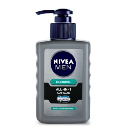 Nivea Men Face Wash - Oil Control 10x Vitamin C, 150 g Bottle