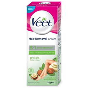 Veet Hair Removal - Cream For Dry Skin, 32 g