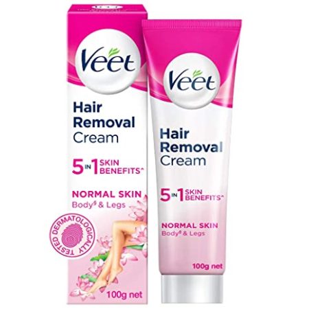 Veet Hair Removal Cream - Normal Skin, 100 g