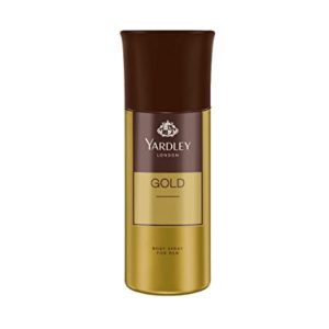 Yardley London Gold Deodorant - For Men, 150 ml