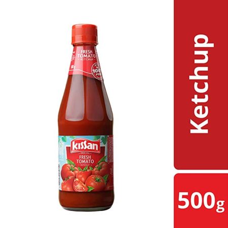 Kissan Fresh - Tomato Ketchup, 500 g Bottle