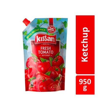 Kissan Fresh - Tomato Ketchup, 950 g Pouch