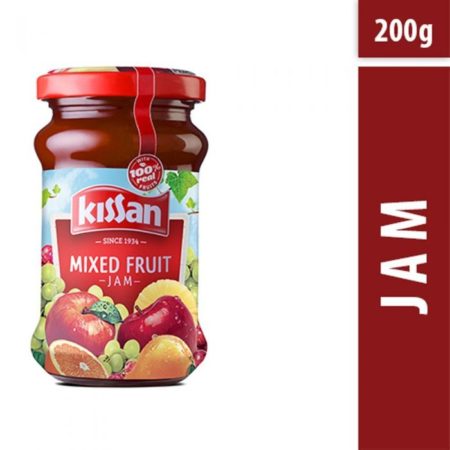Kissan Mixed - Fruit Jam, 200 g Bottle