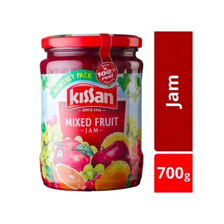 Kissan Mixed - Fruit Jam, 700 g Bottle