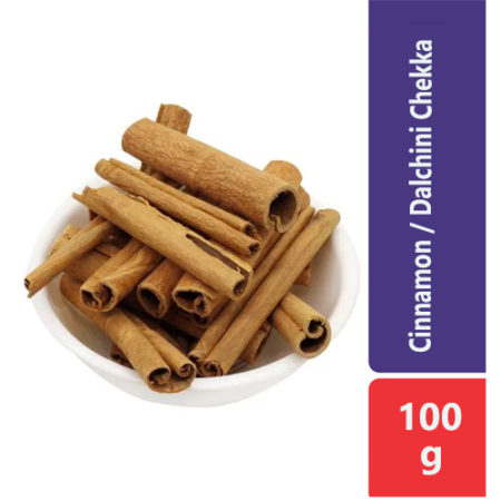 Cinnamon / Dalchini Chekka, 100 g Pouch