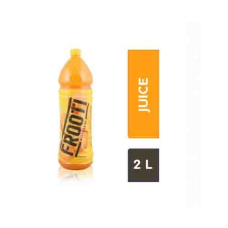 Frooti Drink - Fresh Juicy Mango, 2 L Bottle