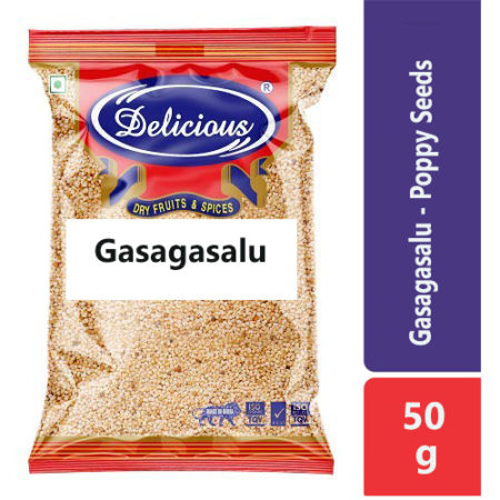 Gasagasalu - Poppy Seeds, 50 g Pouch