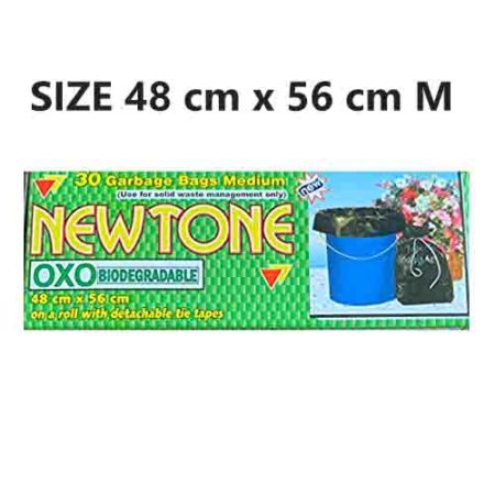 Newtone Garbage Bags Medium 48cm X 56cm 30 Bags