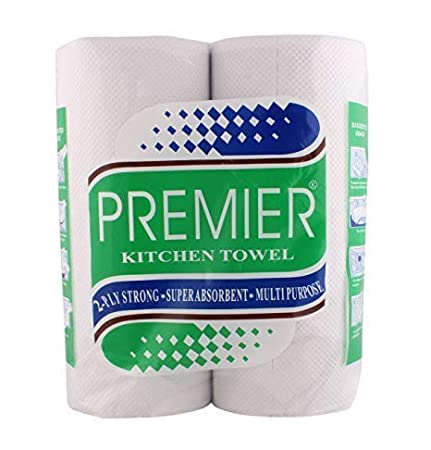 Premier Kitchen Towel 2-Ply Strong Super Absorbent Multipurpose