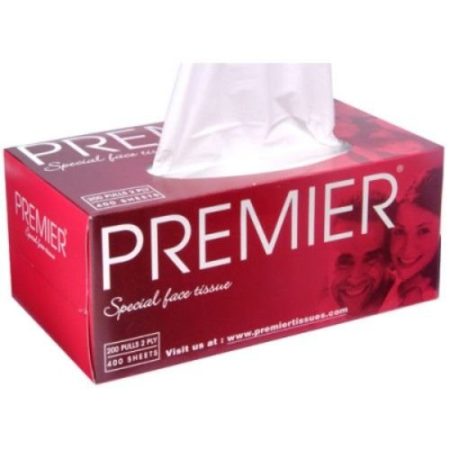 Premier Soft Face Tissues 100 Pcs