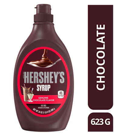 Hershey's Chocolate Syrup, 623 g Bottle: Hazelnut Spread – From Walgreens, price varies store to store. This is the chocolate-hazelnut spread from Walgreens.